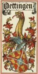 Los escudos de armas de las casas principescas alemanas: Öttingen