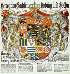Ducado de Sajonia-Coburgo y Gotha Duques de Sajonia-Coburgo y Gotha