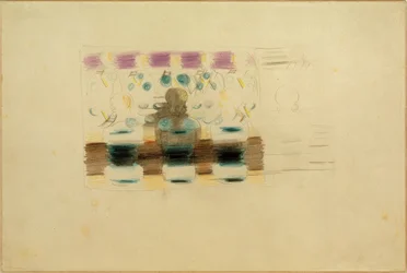 Preparación (Devoción en el comedor). Boceto