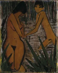 Bañistas, c. 1920