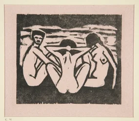 tres desnudos