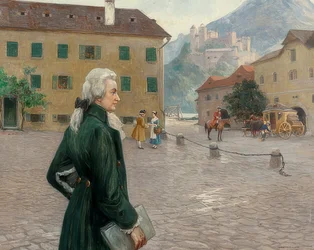 El joven Mozart en Salzburgo