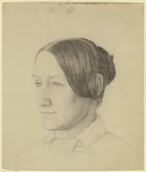 Retrato de Emilie Scholderer, madre del artista