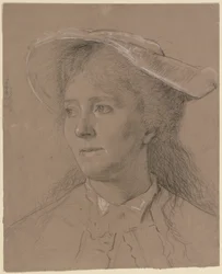 Retrato de Luise Scholderer