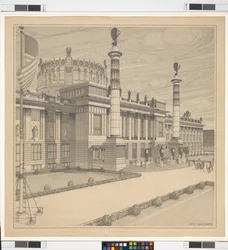 Casa de la gloria (San Francisco o Washington D.C.), perspectiva