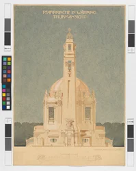 Iglesia parroquial de Währing, vista de la torre