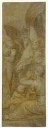 San Nicolás salva a la ciudad de Myra de la hambruna
