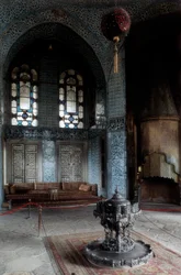 Arquitectura, Arte Otomano: Palacio de Topkapi (Topkapi Saray) residencia urbana principal y oficial del sultán otomano de 1465 a 1853. Palacio construido entre 1475-1478. Turquía, Estambul.