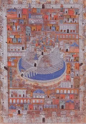 Mapa de Alepo, c.1600