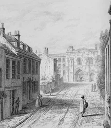 Puerta Oeste Winchester mirando al oeste, c.1830