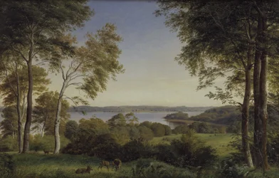 Vista sobre el lago Skarre