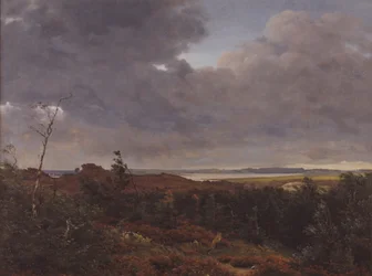 Vista de Frederiksværk desde el bosque de Tisvilde, Norte de Zelanda