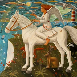 And So It Came To Pass, 2025 (óleo sobre lienzo)