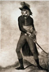 Carl XIV Johan de Suecia, cuando era mariscal de campo de Francia, c1804-c1810