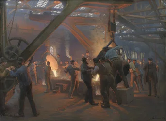 La fundición de hierro, Burmeister y Wain