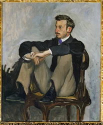 Pierre-Auguste Renoir, pintor (óleo sobre lienzo)