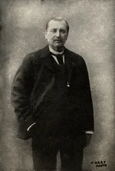 Retrato del artista francés Louis Pericaud ( 1835