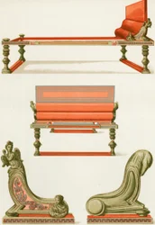 Muebles de bronce de Pompeya