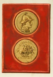 Moneda de oro de Eucrátides