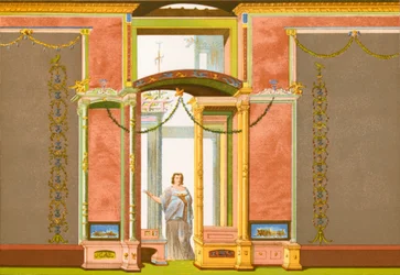 Decoración mural pompeyana