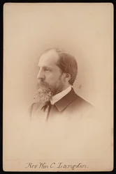 Retrato del Rev. William Chauncy Langdon 1831-1895, circa 1881