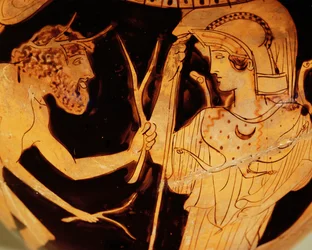 Ulises y Atenea en el encuentro con Nausicaa ...