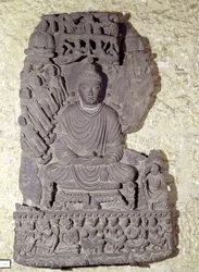 Buda sentado en meditación, siglo I-IV