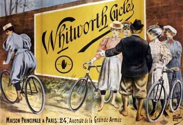 Bicicletas Whitworth, c. 1900 (ilustración)