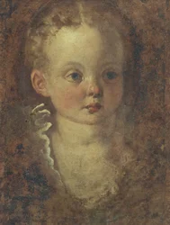 Busto de una niña (verso), c.1588-90