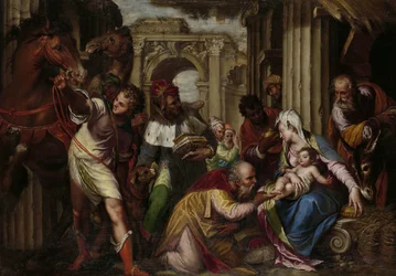 La adoración de los Reyes Magos