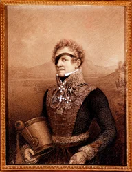 Adam Adalbert, Conde de Neipperg General y diplomático austriaco (dibujo)