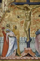 Crucifixión, detalle de