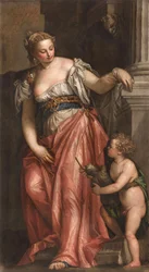 Alegoría de la escultura, ca. 1557