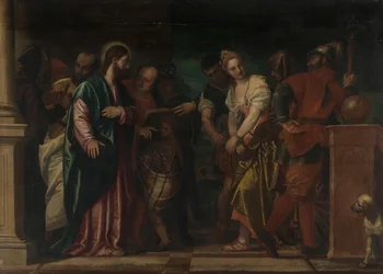 Cristo y la adúltera