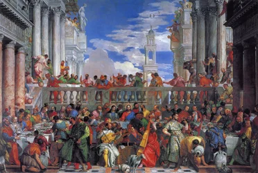 Las bodas de Caná, 1563