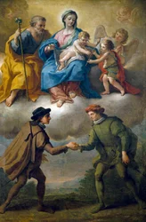 Paz entre las facciones de la ciudad de Benevento, de Paolo de Matteis (1662-1728)