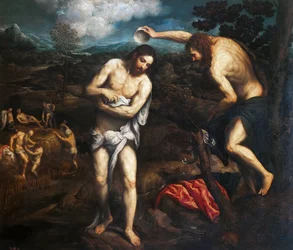 El Bautismo de Cristo, 1548-1551