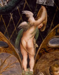 Putto, del Mito de Diana y Acteón