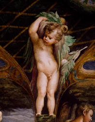 Putto, del Mito de Diana y Acteón