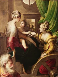 El matrimonio místico de Santa Catalina