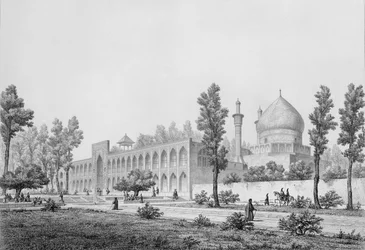 Madrasa-yi Masjid-i Shah Sultan Hussein, en Isfahan, de 