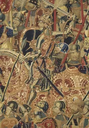 Los tapices de Pastrana, manufactura de Tournai, probablemente del taller de Passchier Grenier, c.1471 - 1475 (tapiz)