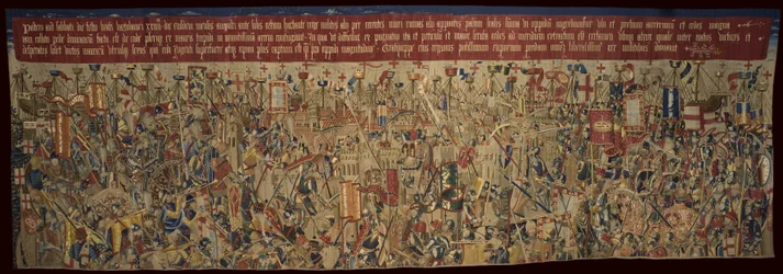 Los tapices de Pastrana, manufactura de Tournai, probablemente del taller de Passchier Grenier, c.1471 - 1475 (tapiz)