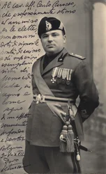 Centurión de la Milicia en uniforme completo