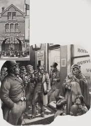 The Salvation Army (gouache sobre papel)