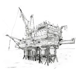 Aparejo, 2012 (lápiz)
