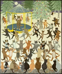 Un nuevo comienzo, 2013 (acrílico sobre percal)