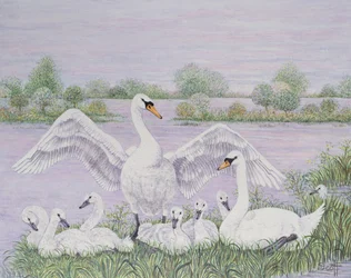 Grupo familiar (óleo sobre lienzo)