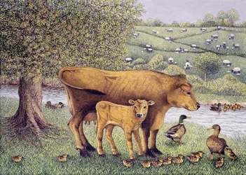Aire fresco (óleo sobre lienzo)