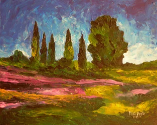 Los lavandas están floreciendo, 2009